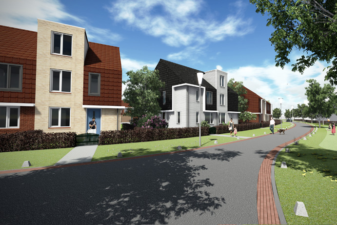 Artist impression 2 Tuinen van Sion